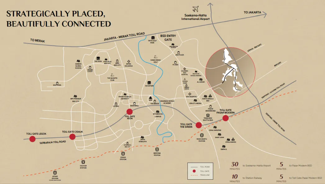 Vireya BSD Masterplan - BSD City